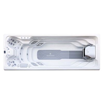 Basen SPA AquaSolus Swim Spas Flow Professional (Turbine) (Anglia), 590×228×155 cm