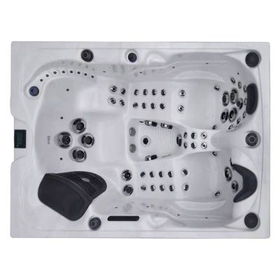 Basen SPA Superior Spas Premium Topaz (Sterling Silver) (Anglia), 220×156×90 cm