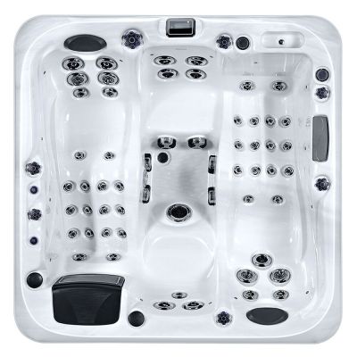 Basen SPA Superior Spas Aquasolus Love (Sterling Silver) (Anglia), 210×210×94 cm