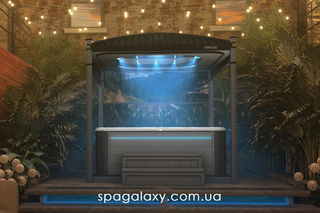 НАКРИТТЯ ДЛЯ СПА COVANA OASIS MOCHA/SLATE (КАНАДА) — ВАШ ПРИВАТНИЙ ОАЗИС КОМФОРТУ