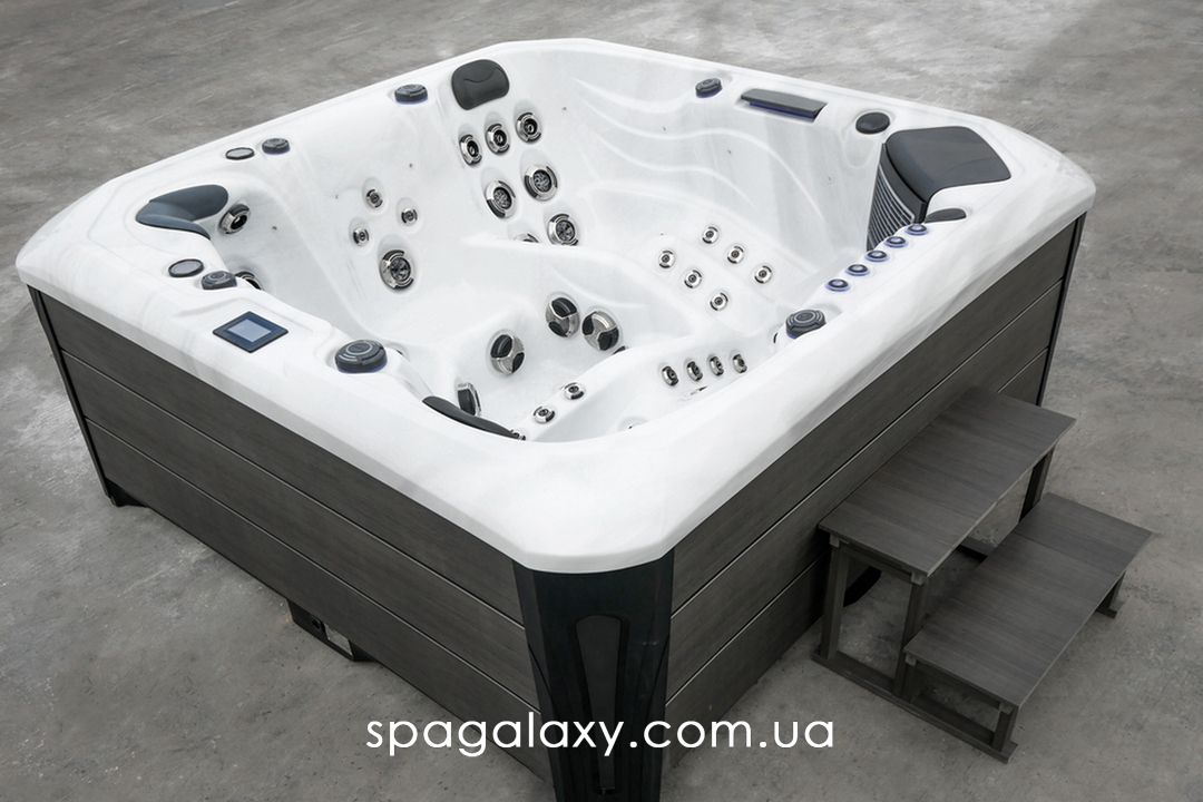 SPA БАСЕЙН SUPERIOR SPAS PREMIUM BARCELONA (STERLING SILVER) (АНГЛІЯ), 223×223×94 см