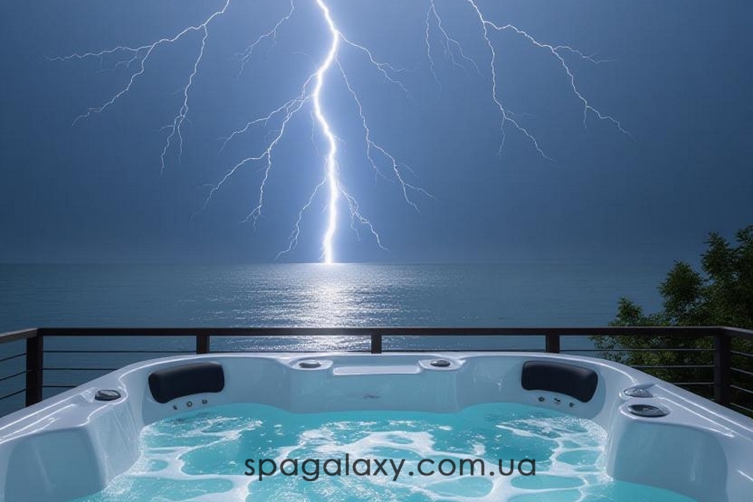 СПА БАСЕЙН І БЛИСКАВКА: ПРАВИЛА БЕЗПЕКИ ДЛЯ ДОЩУ, ГРОЗИ Й ШТИЛЮ
