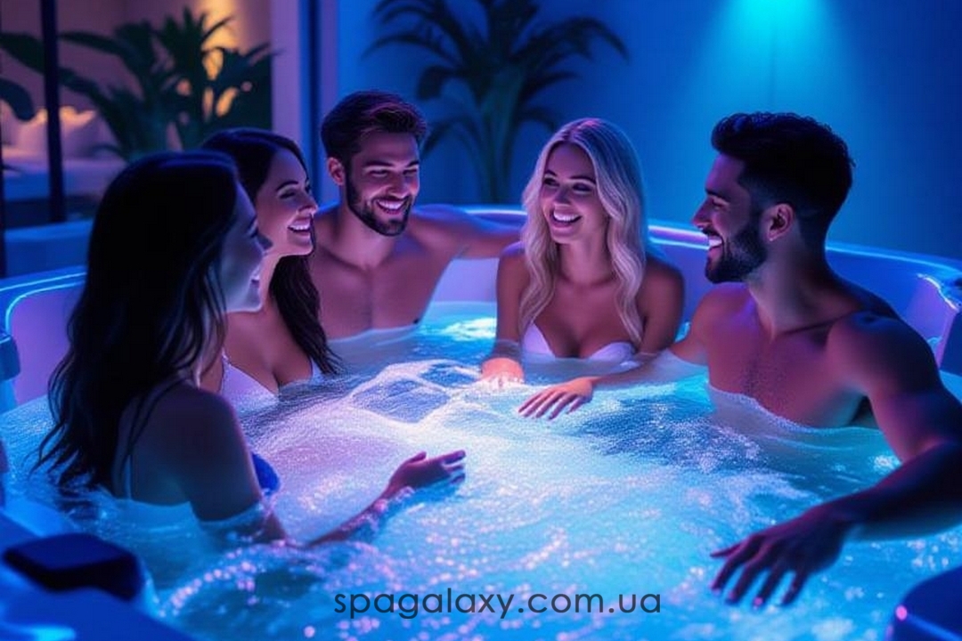 СПА-БАСЕЙН ЯК СУЧАСНА ВІТАЛЬНЯ ДЛЯ ДРУЗІВ